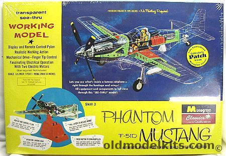 Monogram 1/32 F-51D Phantom Mustang (reissue), 85-0067 plastic model kit